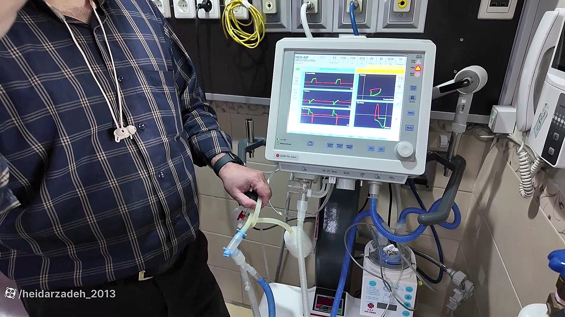آموزش بالینی مراقبت تنفسی (SIMV-PSV) اسکرین‌شات