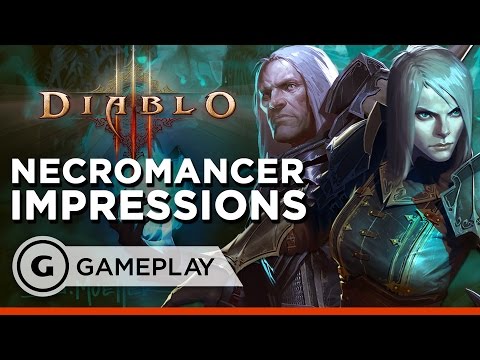 گیم پلی بازی Diablo III Necromancer