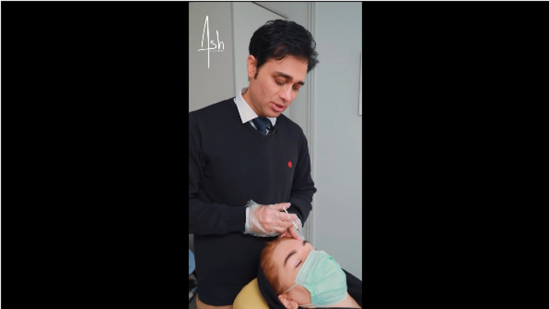 مزوتراپی ابرو بعد از کاشت دکتر آریا شفیعی