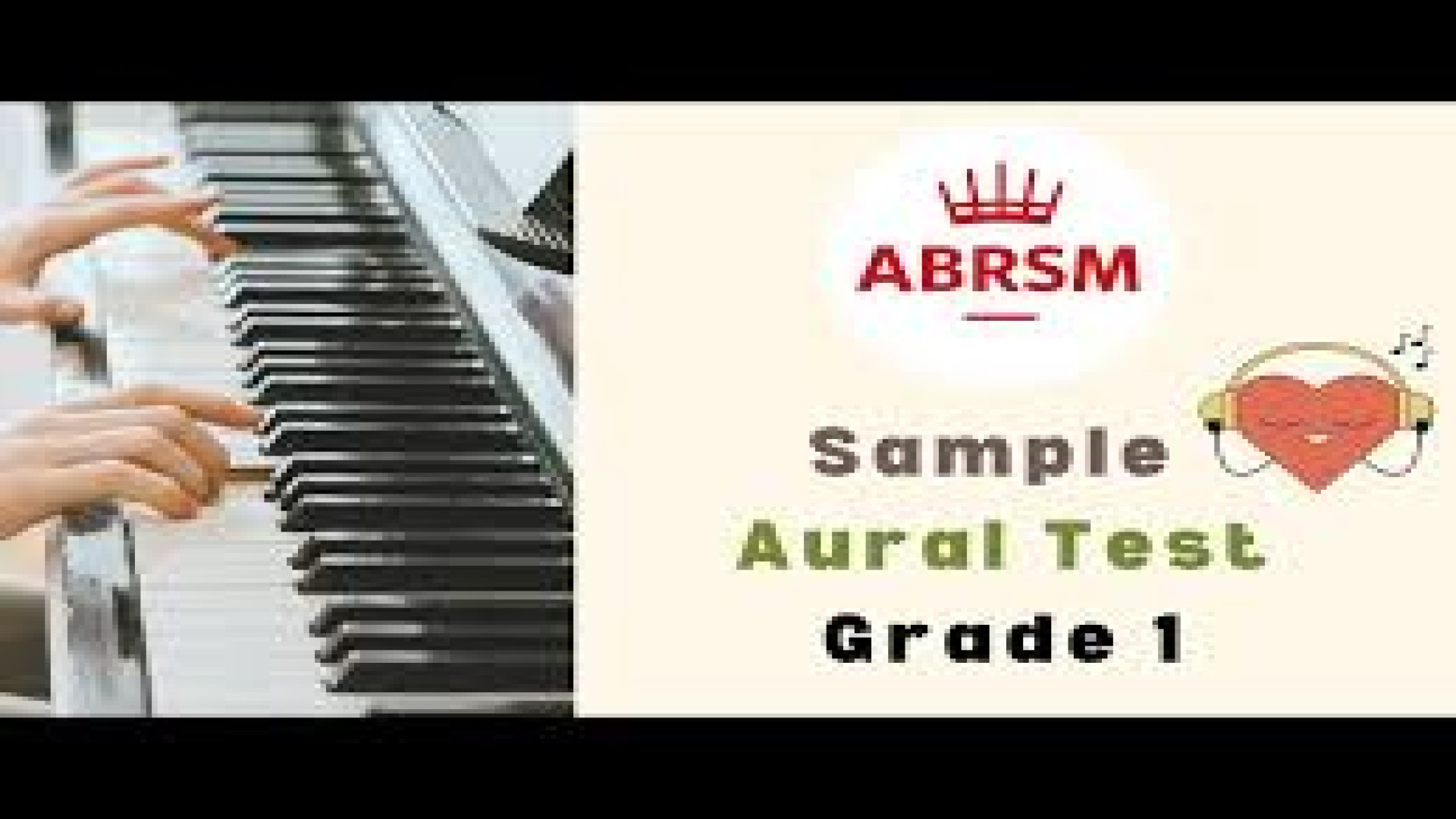 تمرین گوش | تست شنوایی ABRSM برای امتحان موسیقی سطح یک زیبایی پوست