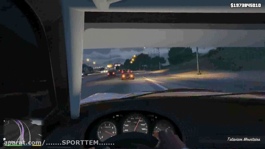 رانندگی من در GTA V نسخه های PS4 و PC