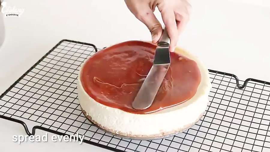 لذت آشپزی - آرین اول - طرز تهیه چیز کیک کارامل مخصوص مهمانی