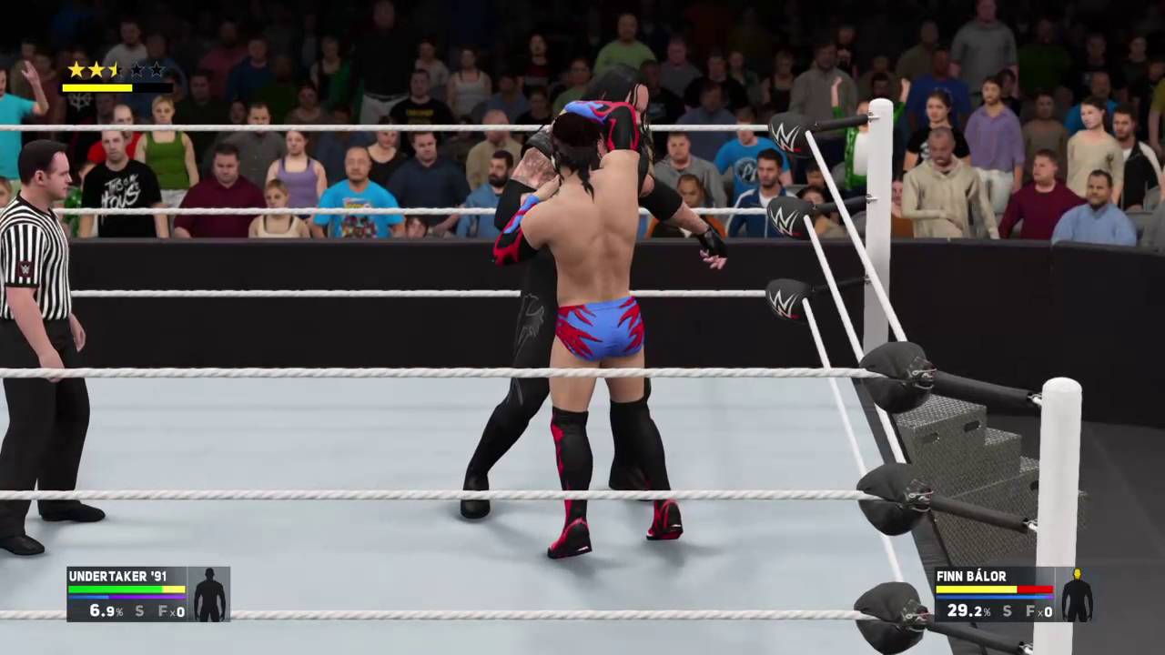 WWE 2K17 - UNDERTAKER VS FIN BAlOR :iliya81