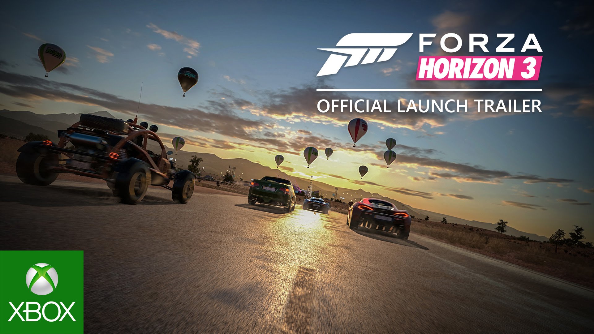 لانچ تریلر Forza Horizon 3