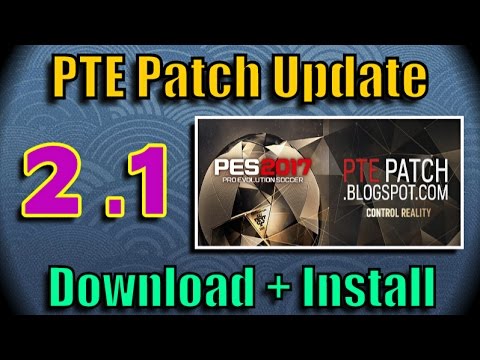 آموزش تصویری PTE Patch برای بازی PES 2017