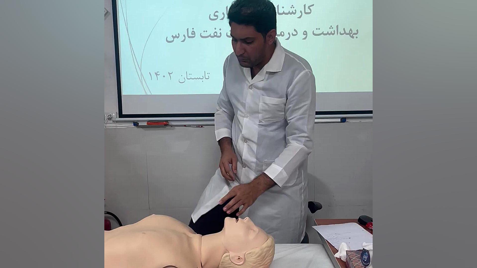 احیای قلبی-ریوی-مغزی در بزرگسالان CPR دندان شیری