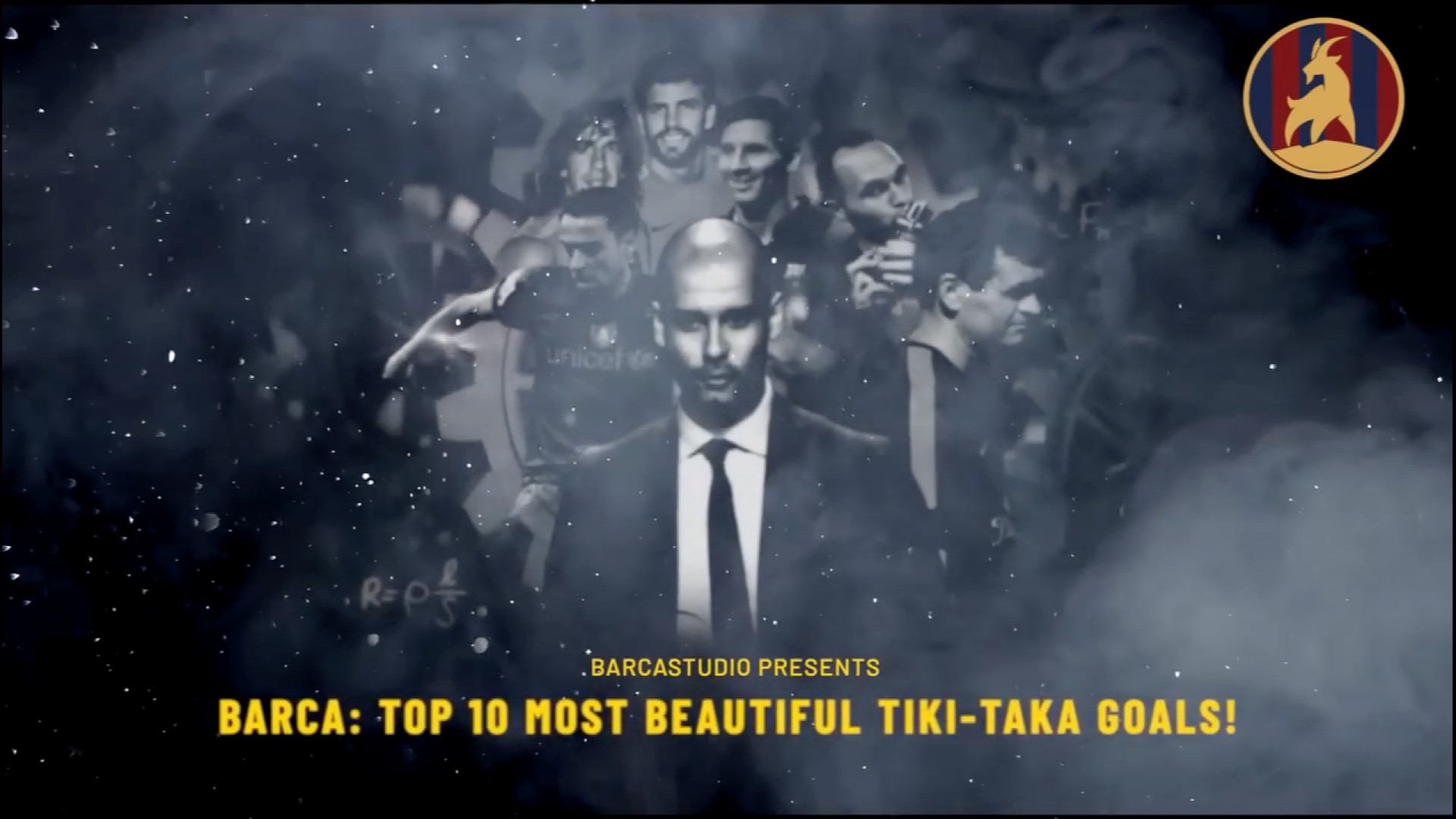 ۱۰ گل برتر بارسلونا با تیکی تاکا! Tiki taka barcelona زمان889ثانیه