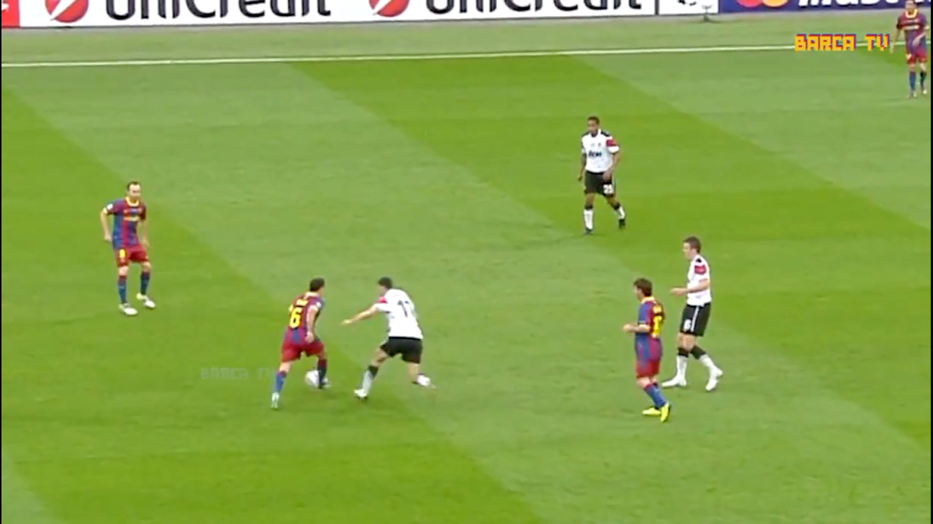 تیکی تاکای بارسلونا 2010/2011  tiki taka barcelona زمان1102ثانیه