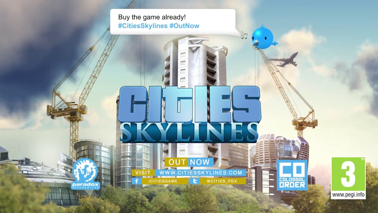 تریلر بازی Cities Skylines