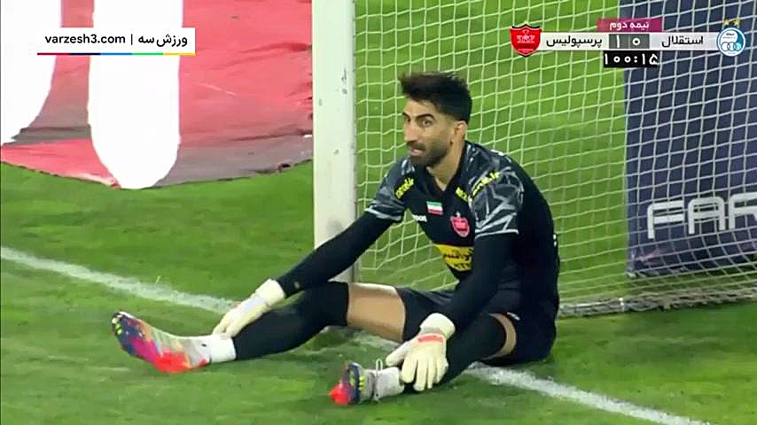 گل زدن استقلال به پرسپولیس منافذ باز پوست