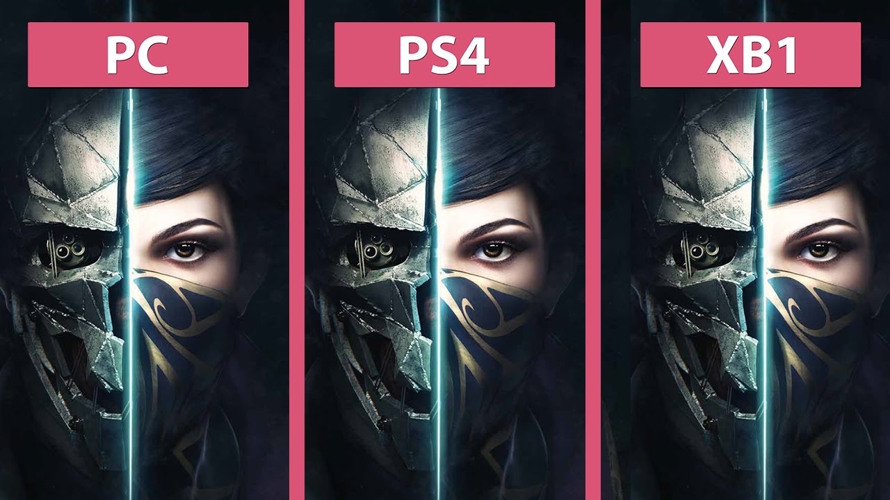 مقایسه گرافیک بازی Dishonored 2 بر روی کنسول PS4 و PC