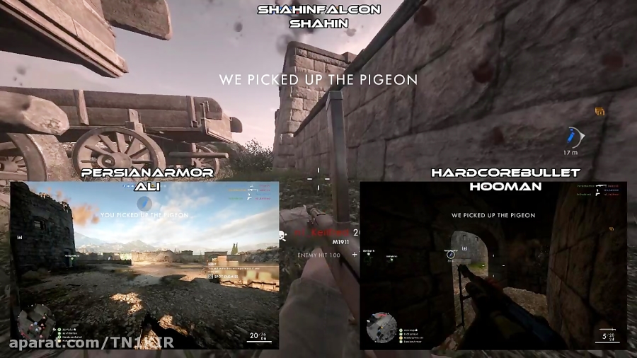 Battlefield 1 War Pigeons 3 Player in 1 video Teamwork