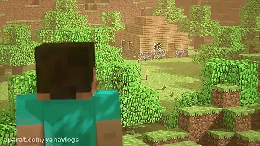 انیمیشن ماینکرفت اصلاح فرم صورت