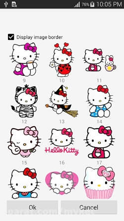 Widget Hello Kitty
