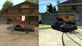 GTA San Andreas - vs - GTA IV San Andreas
