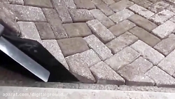 سنگ فرش کردن اتوماتیک خیابان
