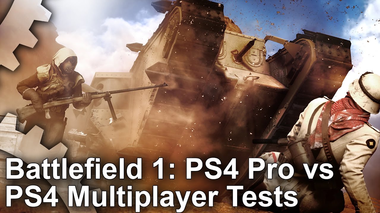 مقایسه بازی Battlefield 1 بر روی دو کنسول PS4 Pro و PS4