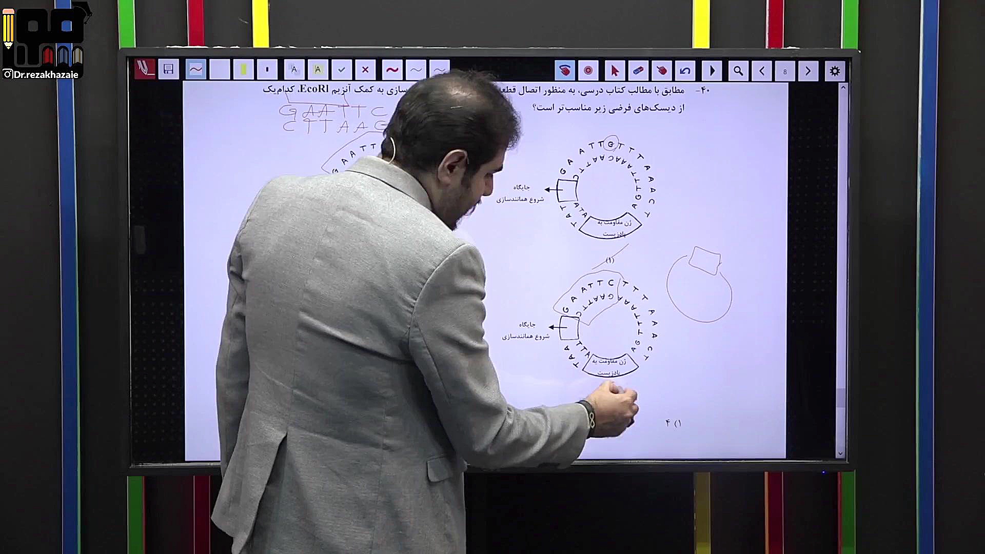 تحلیل خفن زیست شناسی کنکور سراسری اردیبهشت 1403 دکتر رضا خزائی