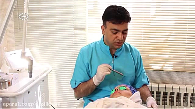 درمان لک های صورت ترمیم ونیر