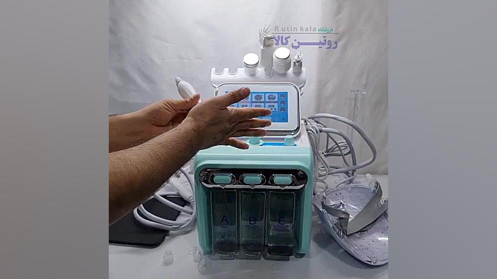 فیلم معرفی هندپیس آر اف (RF) چند قطبی دستگاه هیدروفیشیال موتور سنگین زمان89ثانیه