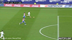 گل سوم رونالدو؛ بازی اتلتیکوما...