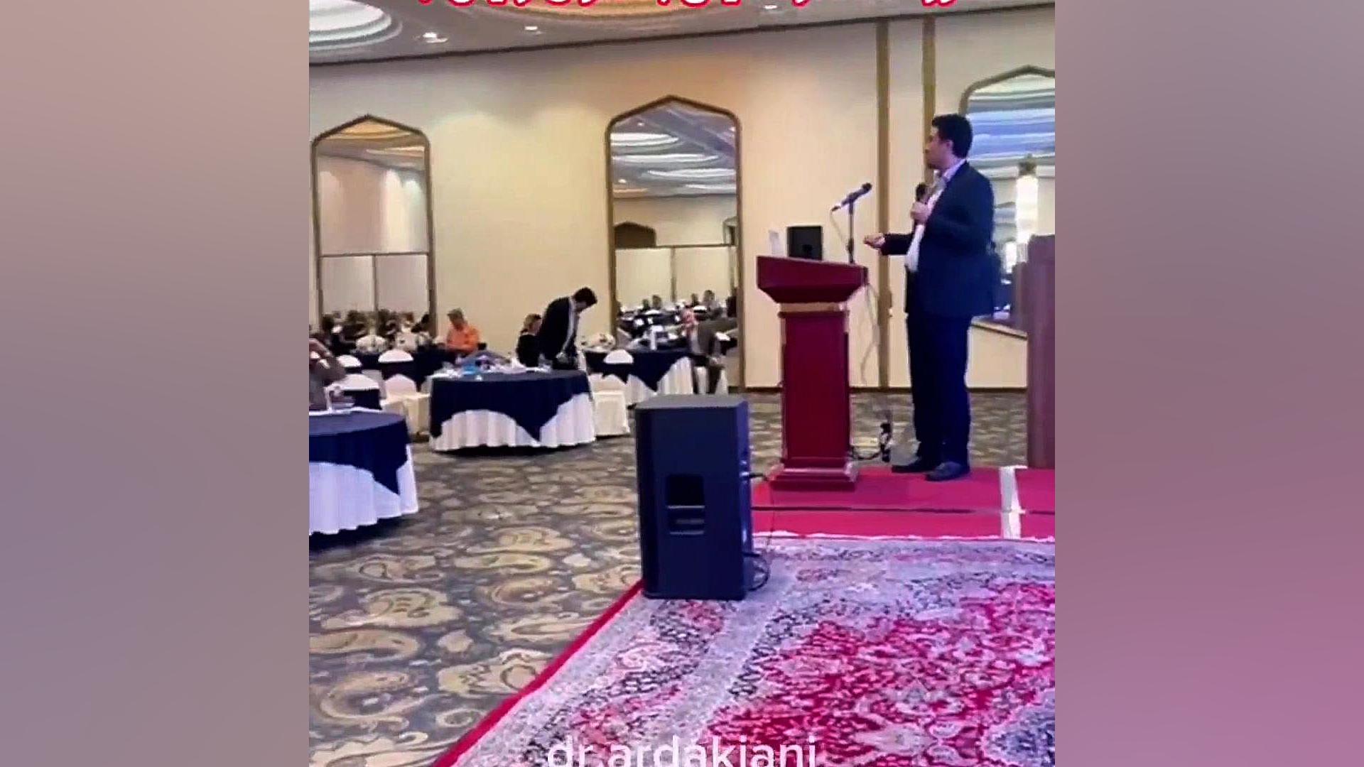 کنگره روز جهانی آسم و حضور دکتر کیانی به عنوان رئیس جلسه دکتر اردا کیانی