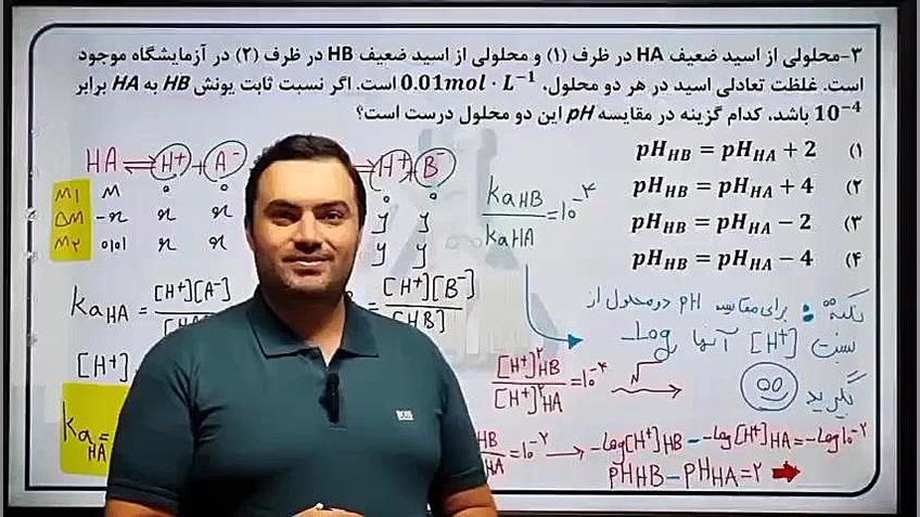 تدریس تخصصی و تضمینی شیمی کنکور امین نوروزی شیمی کنکور دکتر امین نوروزی