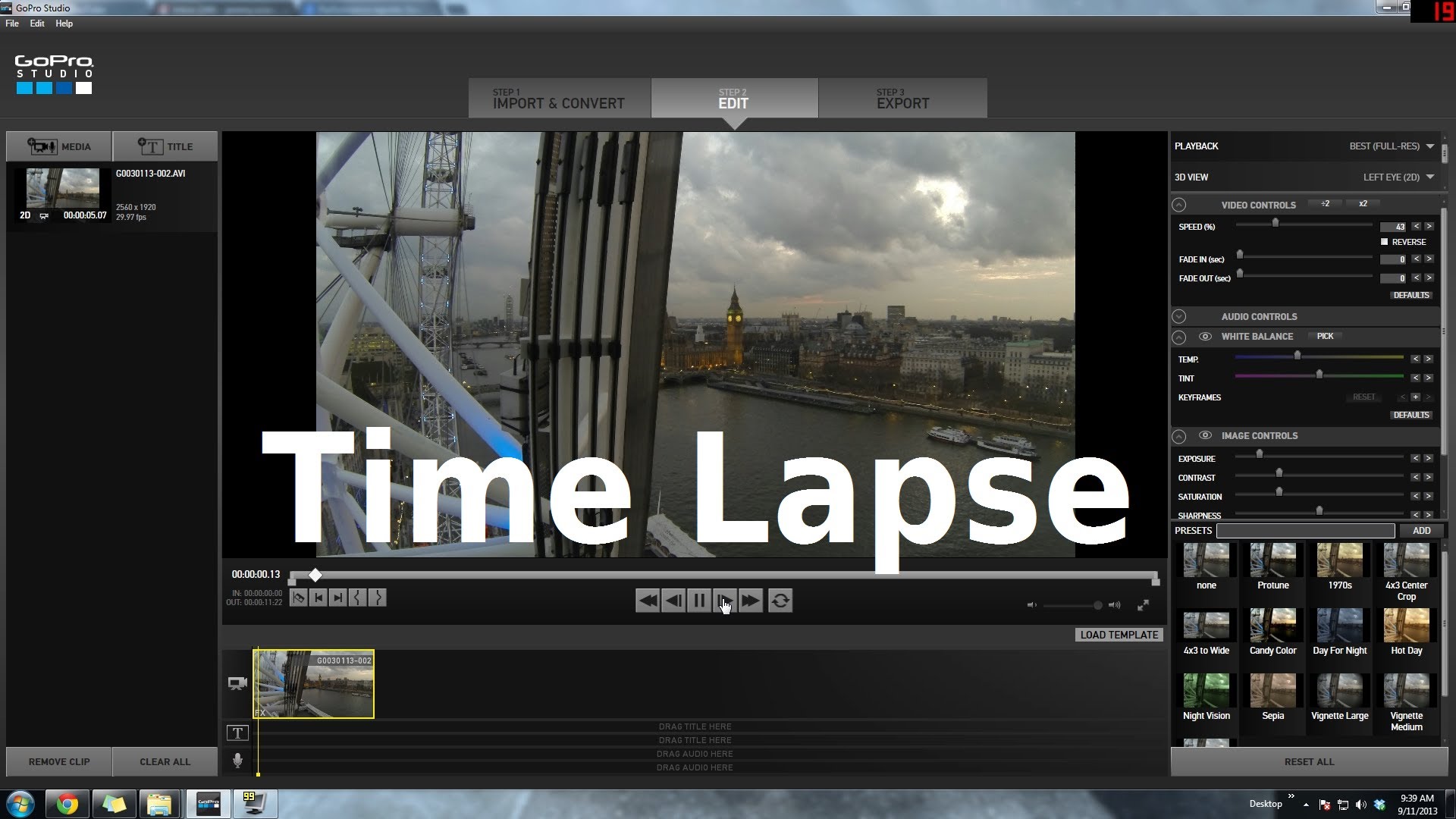 Gopro Studio 2 0 Time Lapse Tutorial دیدئو Dideo