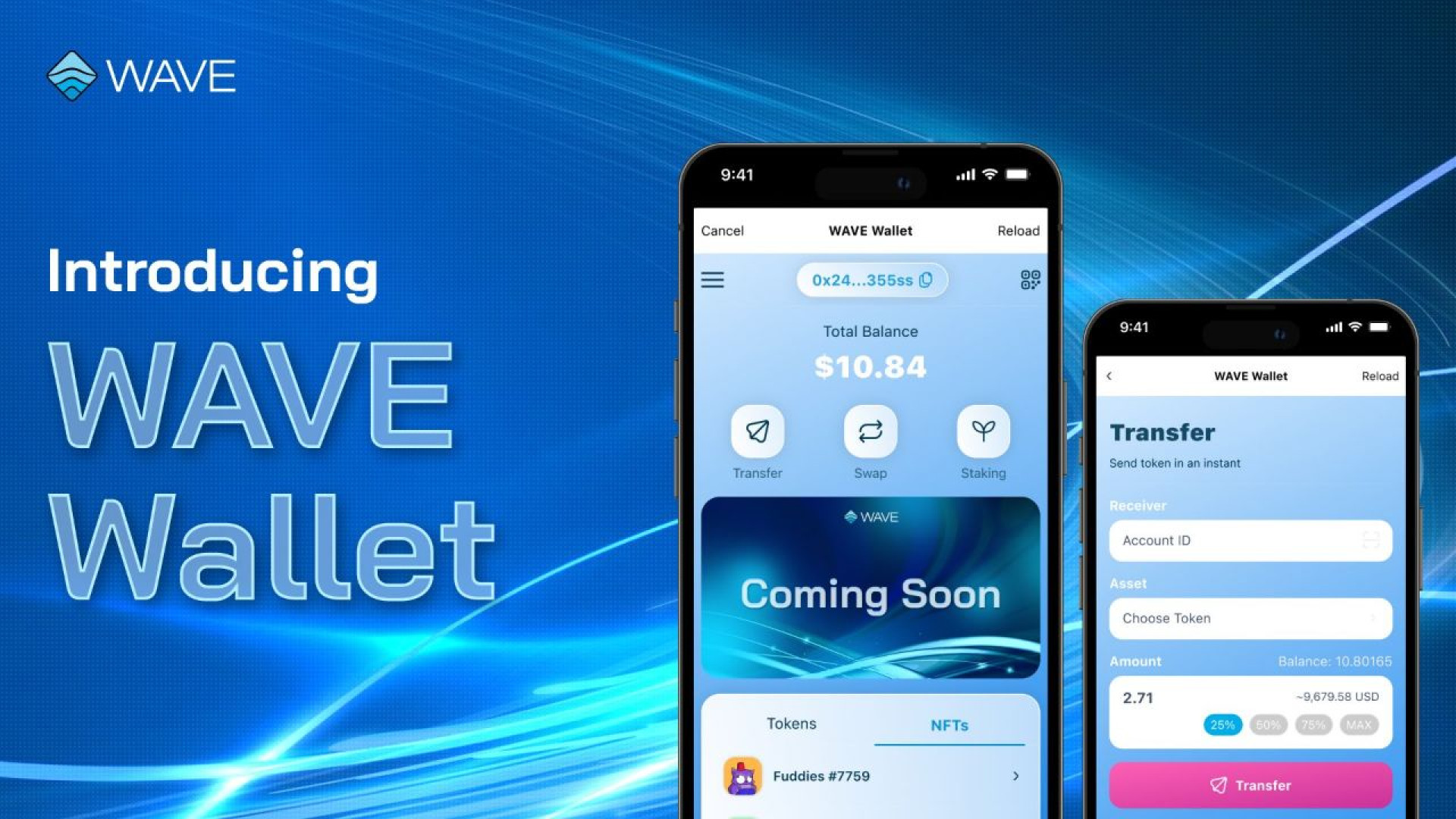 پروژه , قدرتمند , WAVE , WALLET , حمایت , بایننس , شبکه , سویی , اسم