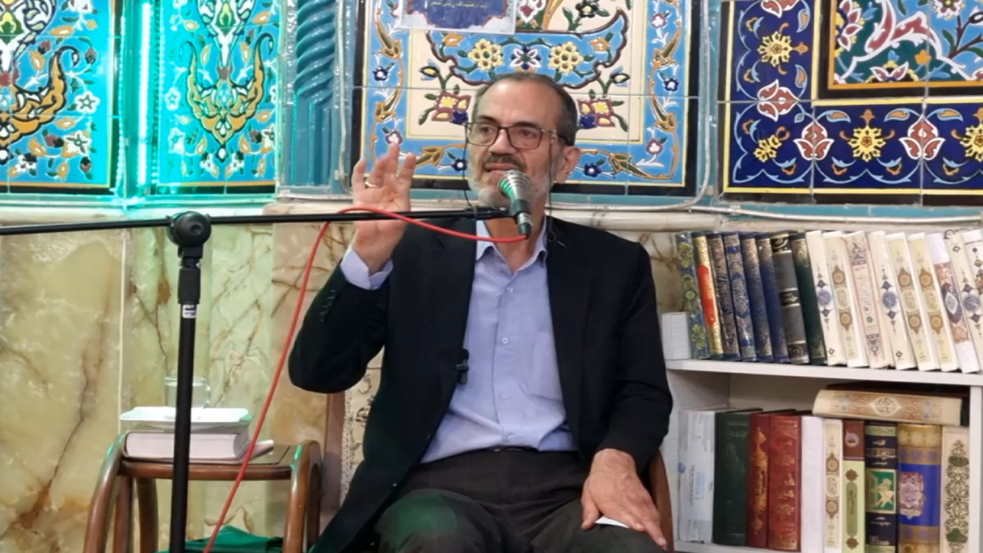 دهه کرامت در مسجد انصارالمهدی دکتر فشارکی