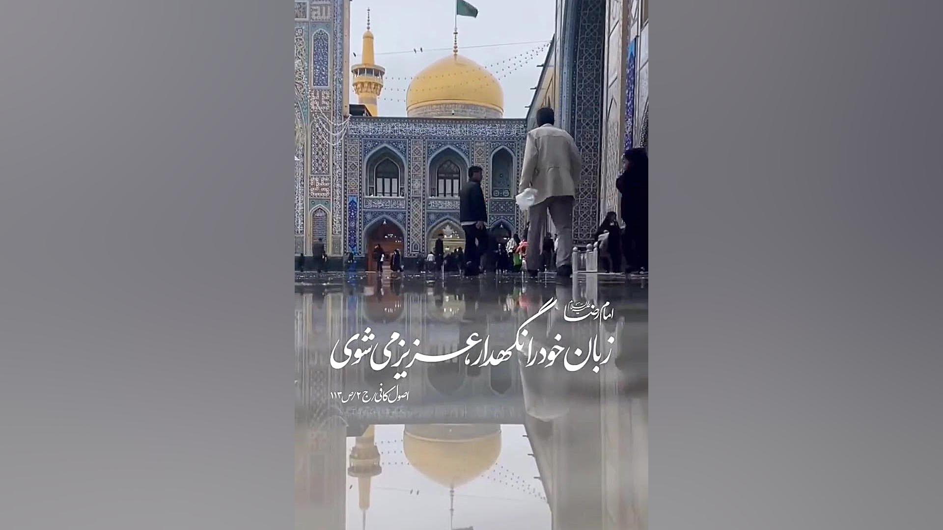 امام رضا (علیه السّلام): زبان خود را نگه دار، عزیز می‌شوی کلینیک مو
