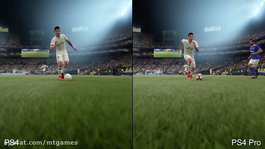 FIFA 17 PS4 Pro vs PS4