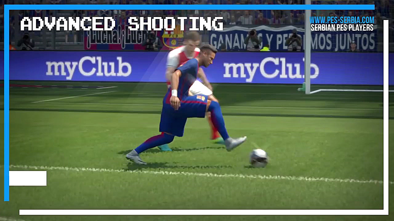 راهنمای شوت زدن به صورت حرفه ای در PES 2017 جعفر خوشخواب