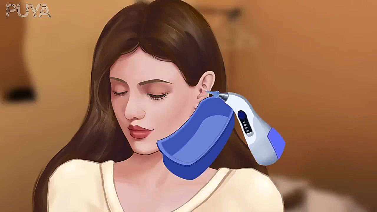 تمیز کردن گوش بلیچینگ