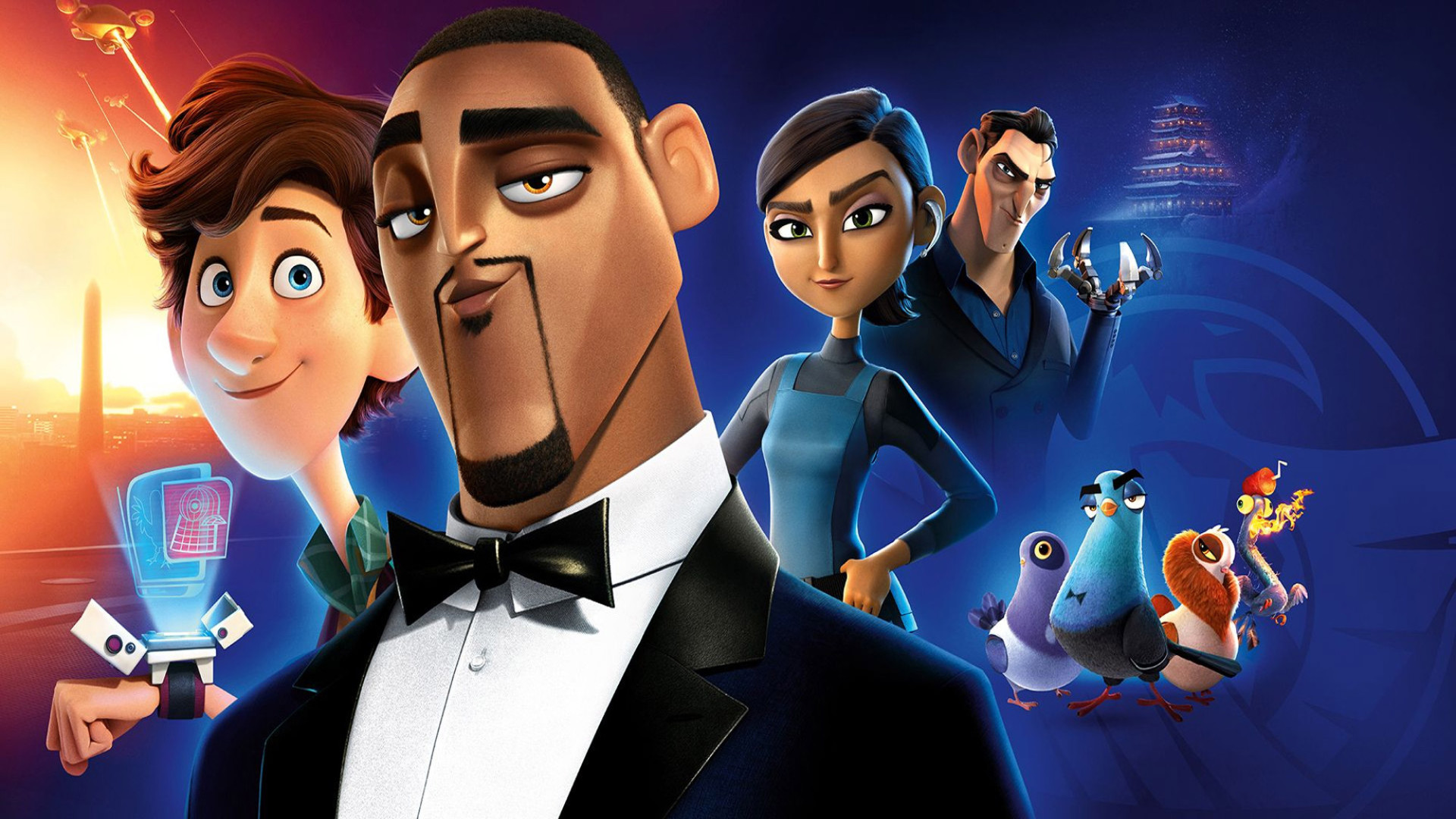 انیمیشن جاسوسان نامحسوس Spies in Disguise 2019 با دوبله جذاب فارسی زمان6089ثانیه