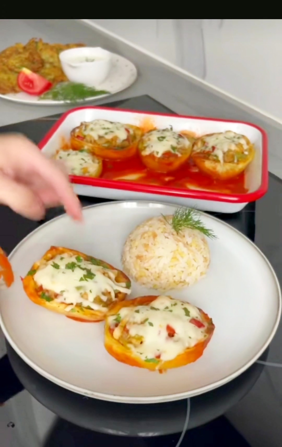 غذای سریع و آسان بسیار خوشمزه با سیب زمینی