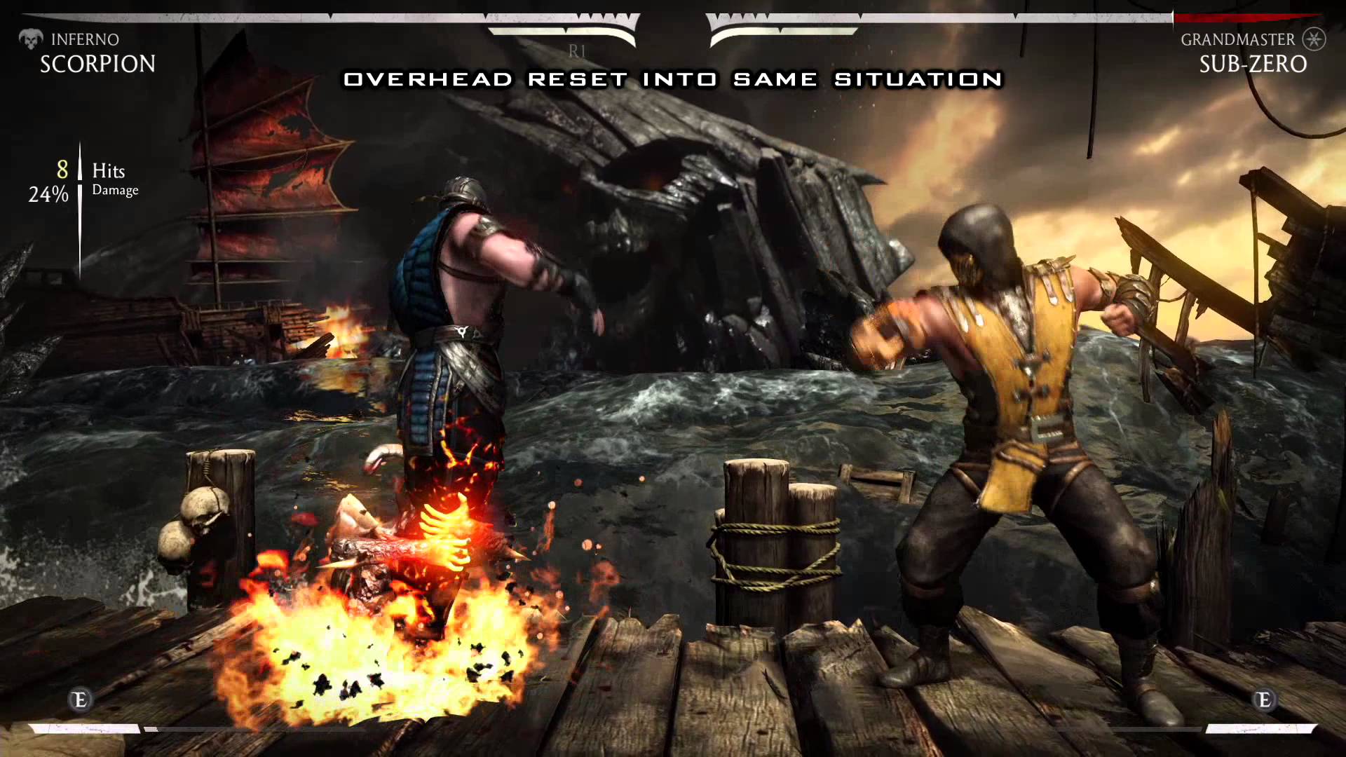 Mortal Kombat X - Scorpion Combos