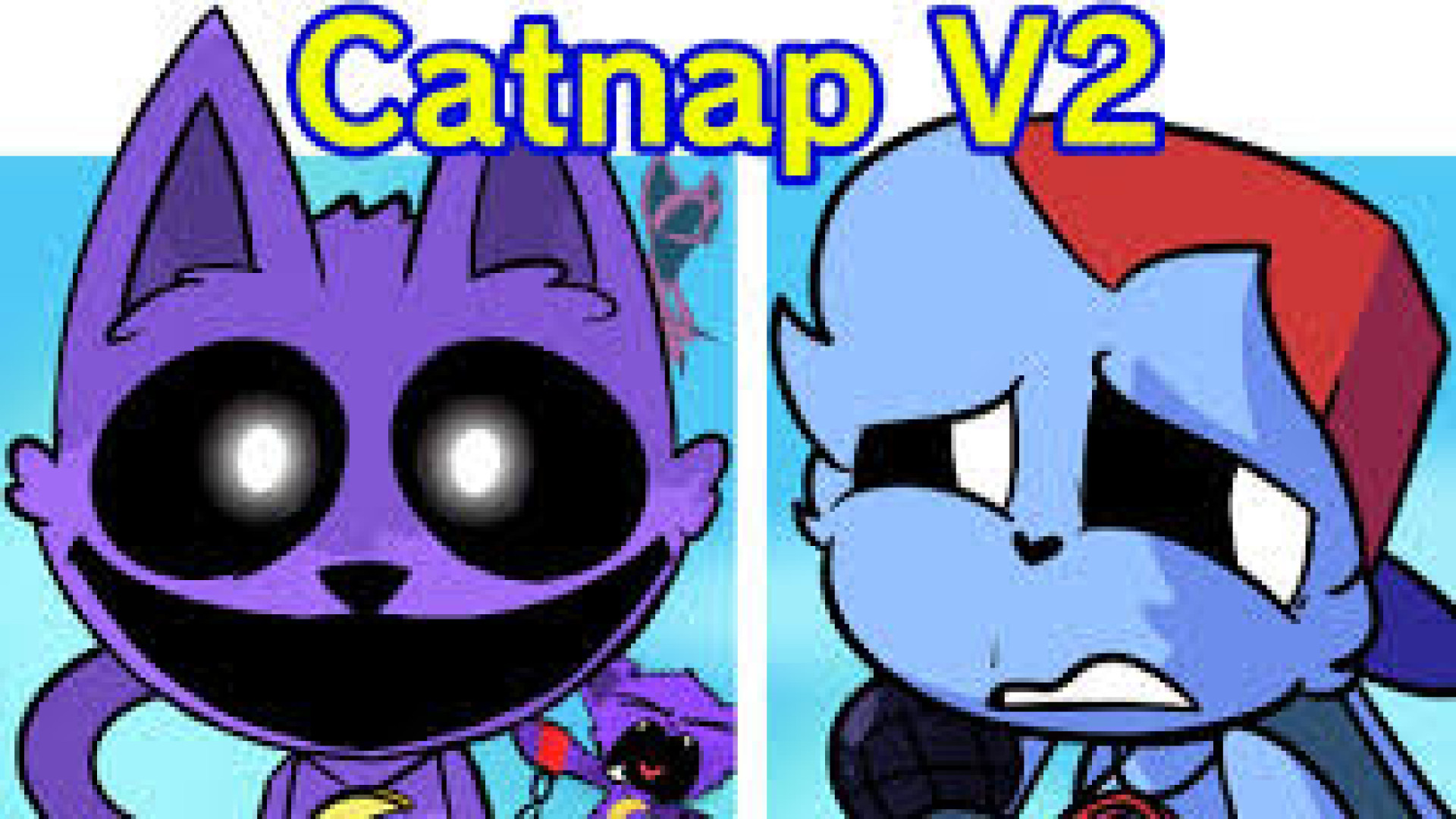 فرایدی نایت فانکین کت نپ >> ورژن دوم fnf VS cat nap v2 جراحی گوش