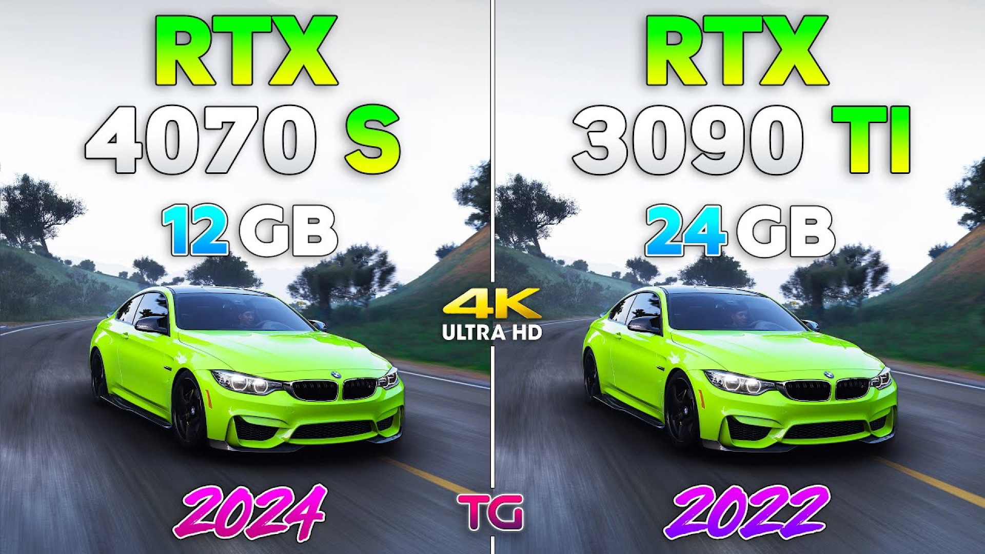 مقایسه RTX 4070 SUPER vs RTX 3090 Ti تست ده بازی فشن شو