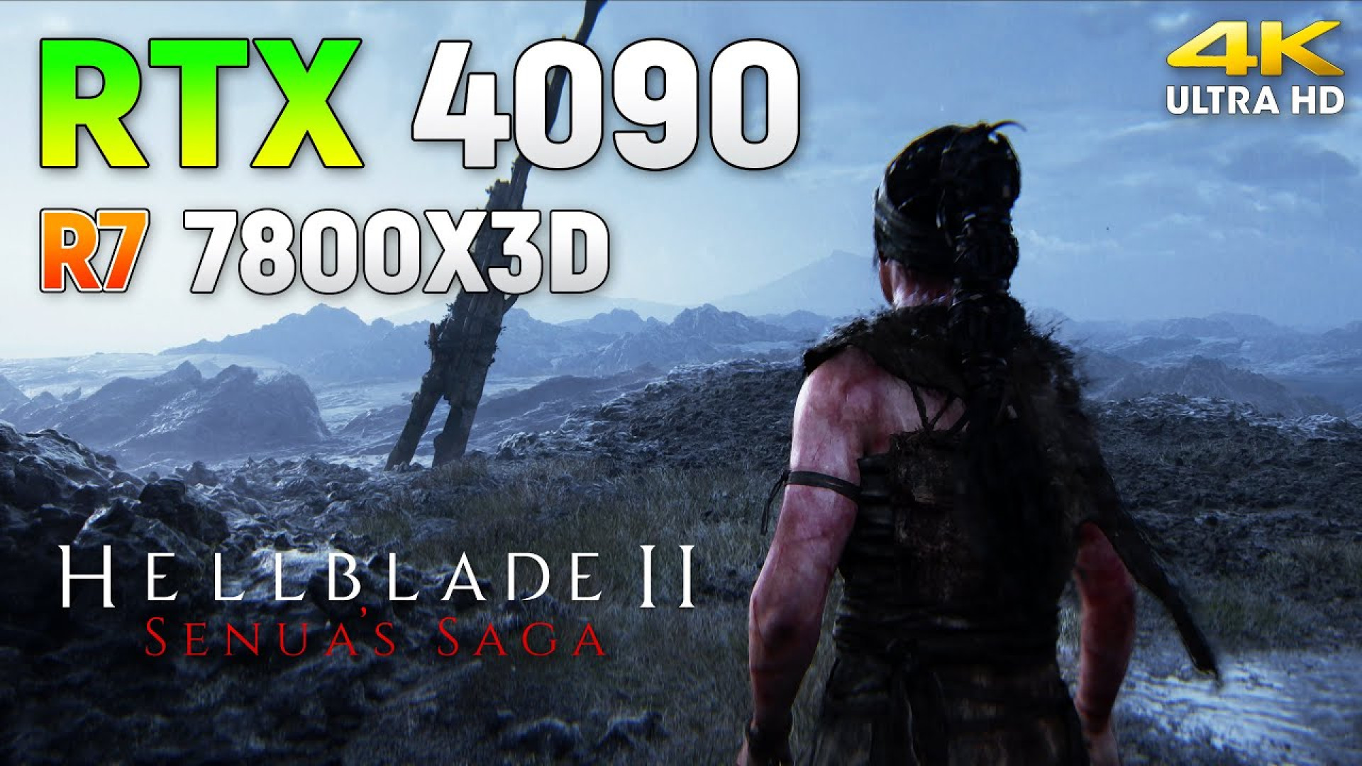 مقایسه و تست Senua's Saga Hellblade II - RTX 4090 24GB 4K بیانسه