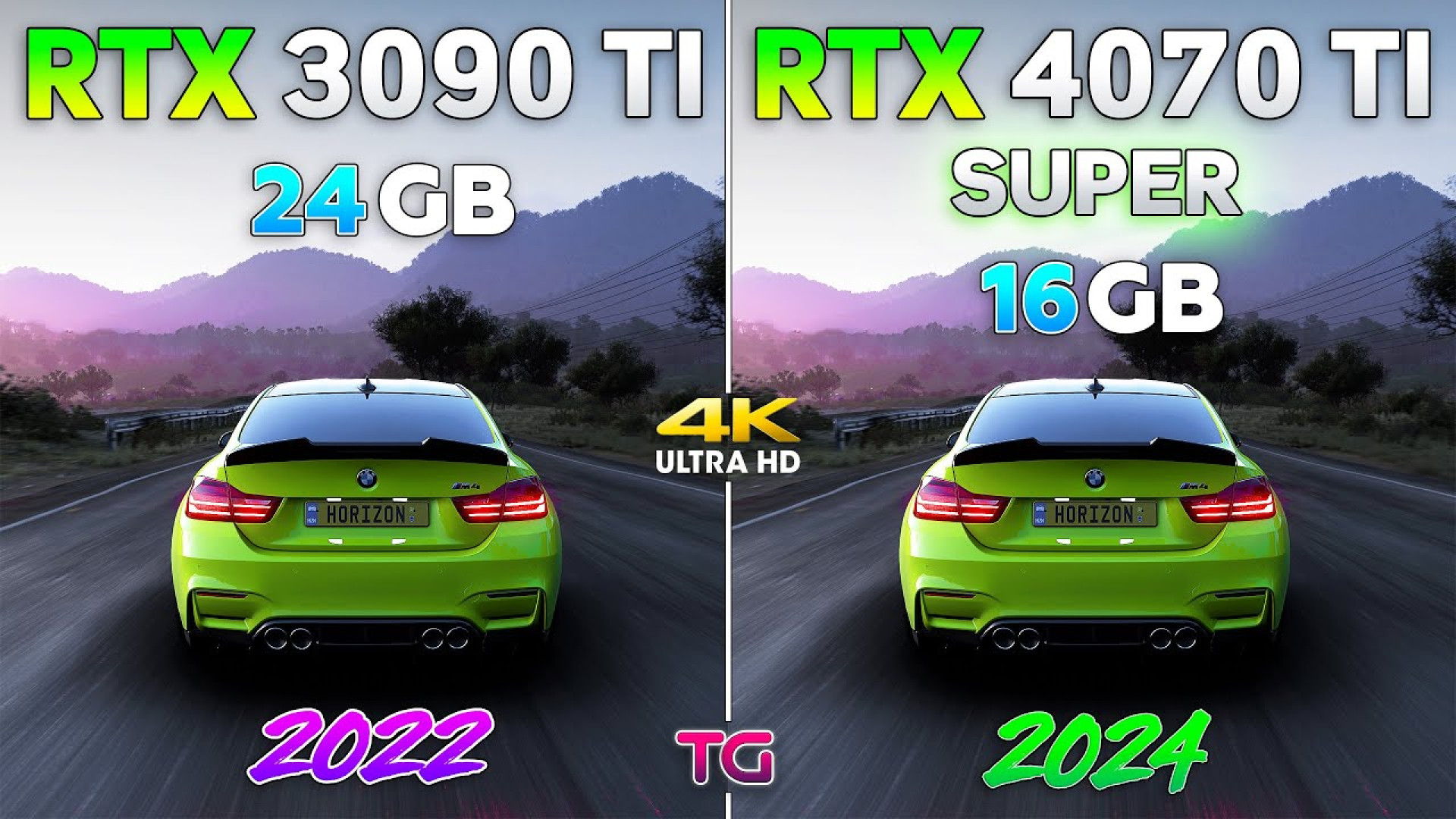 مقایسه RTX 3090 Ti vs RTX 4070 Ti SUPER تست ده بازی هومن سیدی