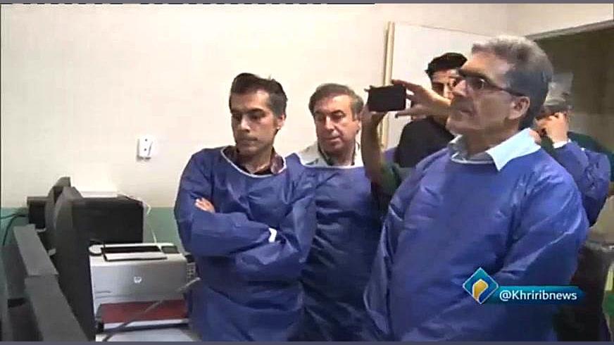 افتتاح بخش آنژیوگرافی بیمارستان شهید هاشمی نژاد ترمیم سوختگی
