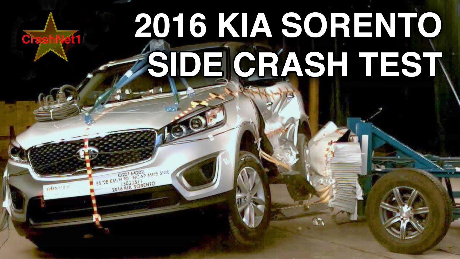 2016 Kia Sorento Crash Test (Side)
