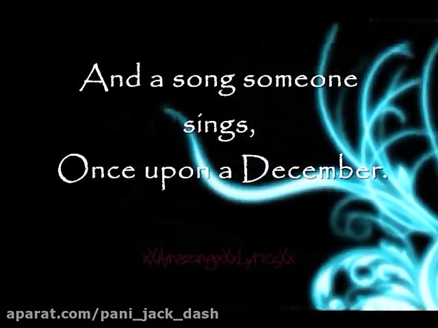 Once Upon A December Lyrics [[English!!]]