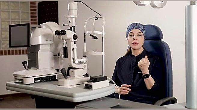 نارضایتی از خشکی چشم پس از جراحی چشم دکتر لیلا غیاثیان