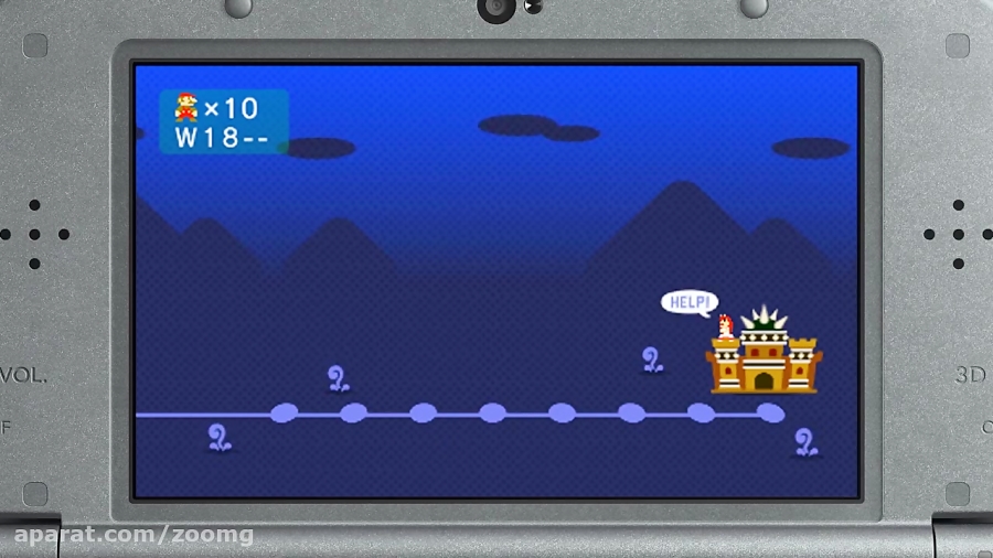 تریلر جدید نسخه 3DS بازی Super Mario Maker - زومجی