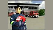 Fire men Animation part1  انیمیشن آتش نشانی یک-معرفی زمان80ثانیه