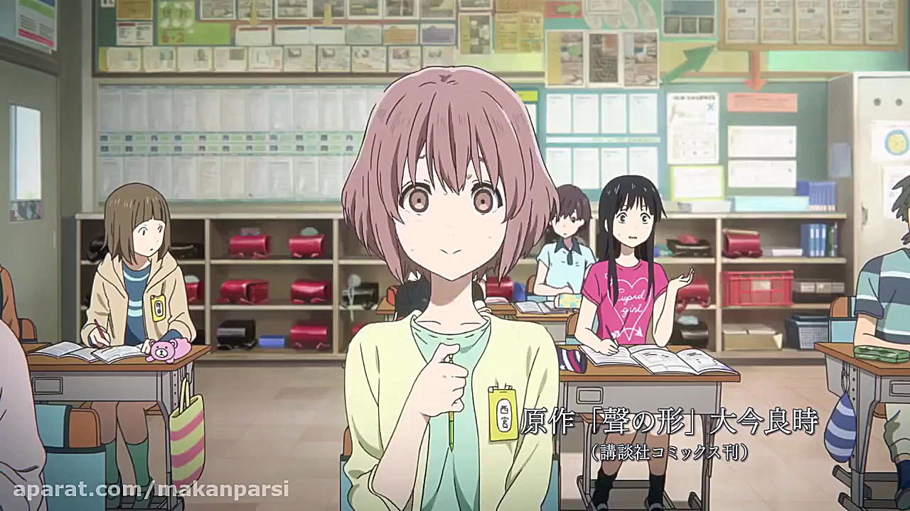 انیمیشن زیبای صدای خاموش A Silent Voice زمان60ثانیه