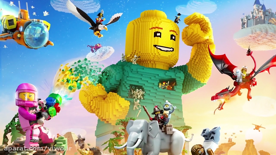 روی کنسول بازی خود لگو بسازید؛ تریلر LEGO Worlds