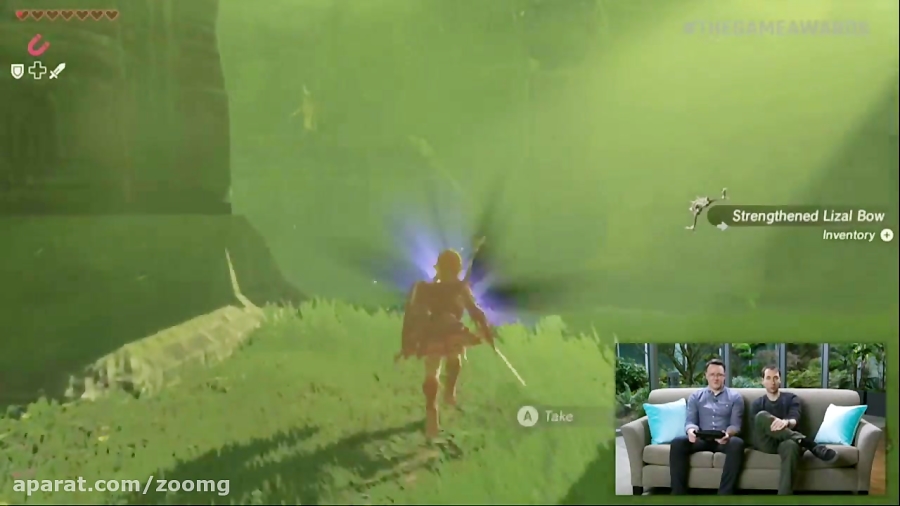 The Legend of Zelda: Breath of the Wild Gameplay ( Game Awards 2016)